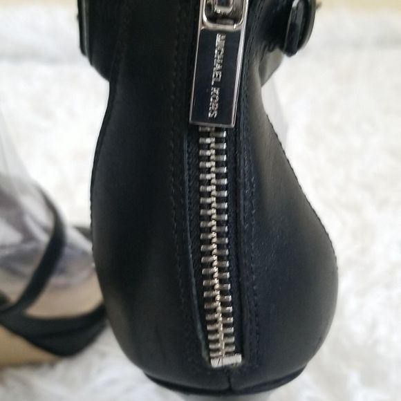 MICHAEL Michael Kors Black Studded Heels - Picture 6 of 12